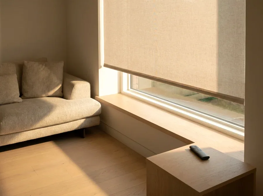 Motorised blinds & automation fitted in a Campsbay home