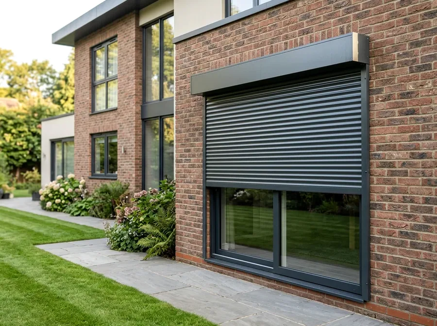 Roller shutters fitted in a Campsbay home